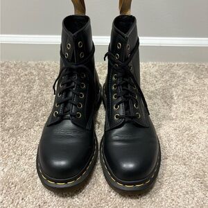 Dr. Martens Black Combat Boots